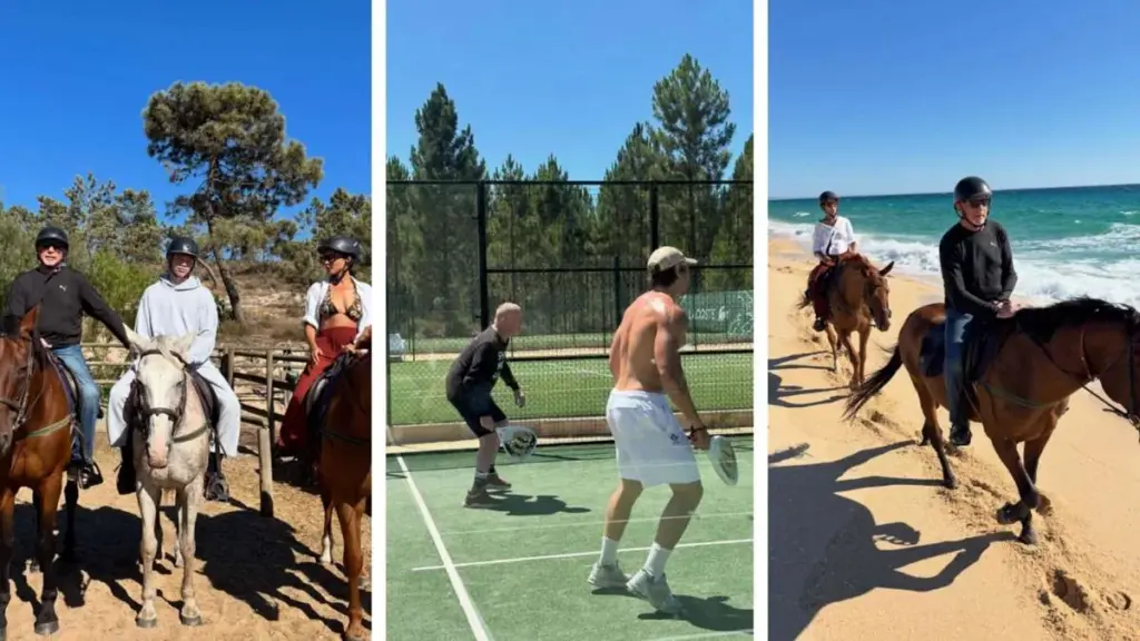 Boris Becker hoch zu Ross: Im Patchwork-Portugalurlaub wird's sportlich