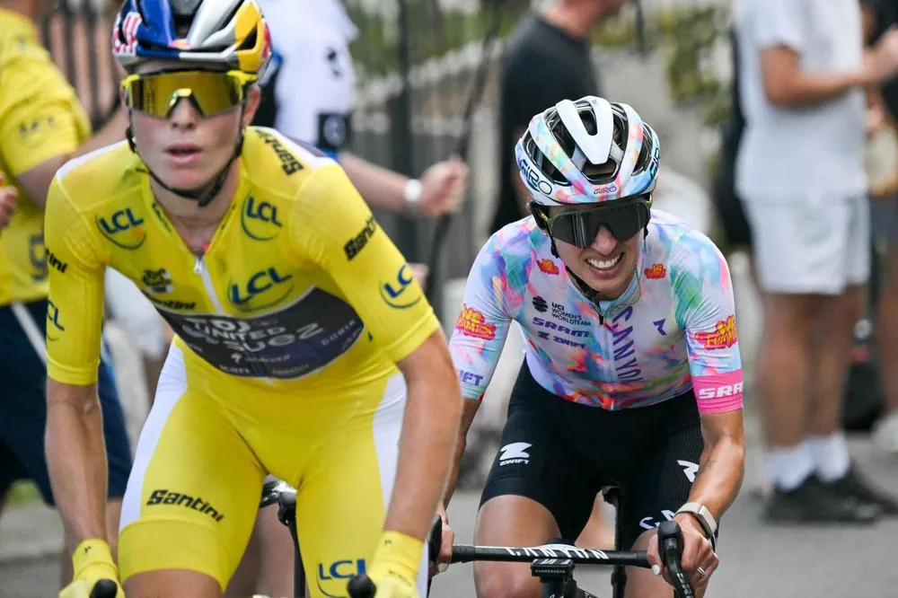 Tour de France Femmes: Auf der letzten Etappe: Vollering vor Niewiadoma